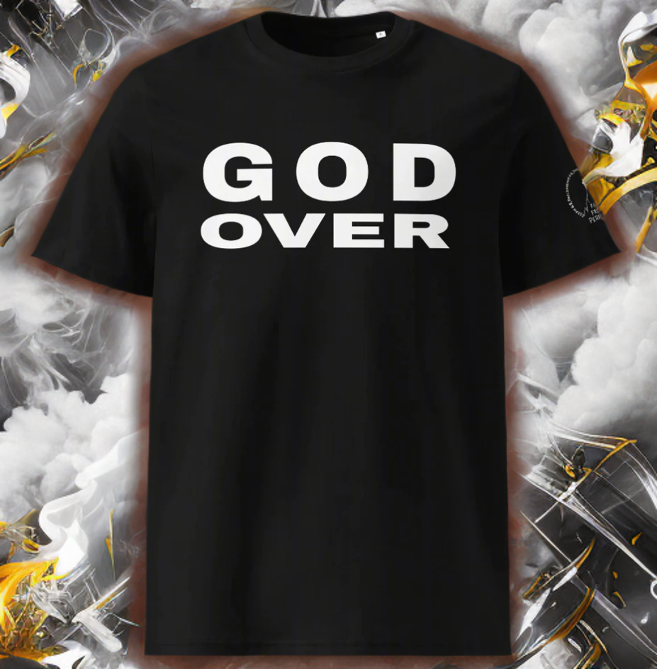God Over Everything organic t-shirt